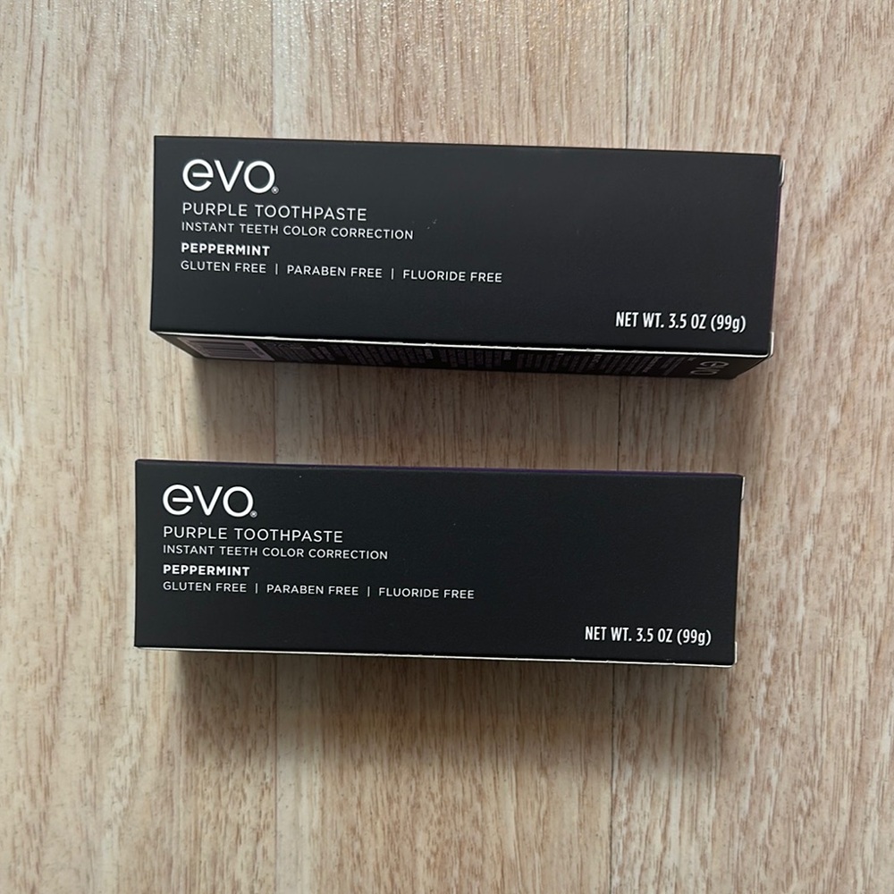 EVO-Purple Toothpaste - Peppermint-SET 2 - Picture 3 of 4